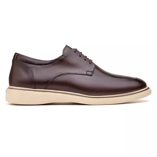 Zapatos Cuero Casual - Marrón