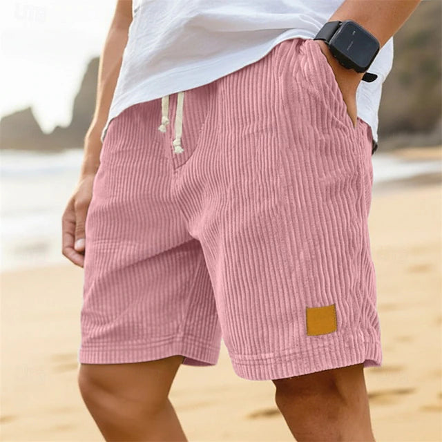 Short de Pana Summer Coast - Rosa