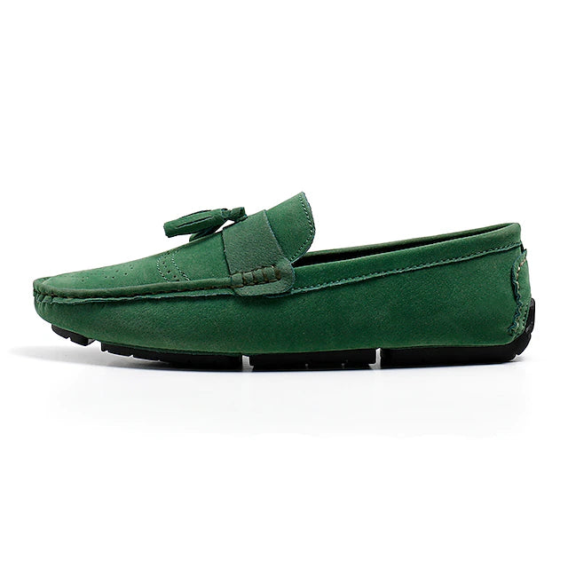 Mocasín Tassel Verona Drive - Verde