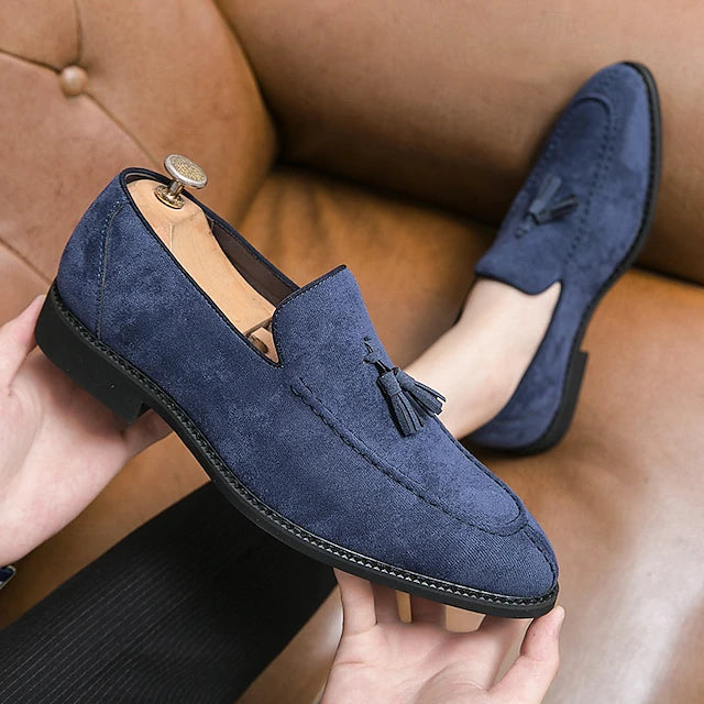 Mocasín Tassel Royale Noctis - Azul/Negro
