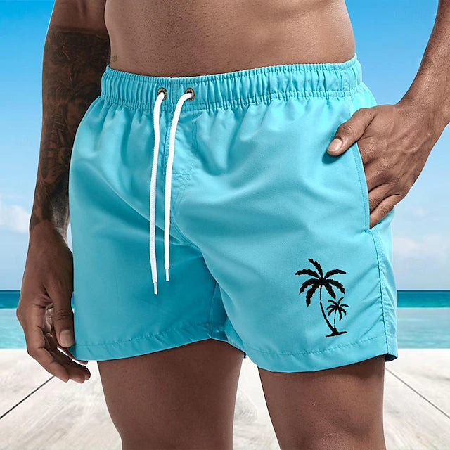 Short Swim Core con Cordón - Azul Claro