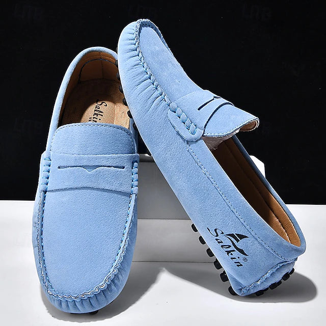 Mocasín Retro Comfort Drive - Azul marino