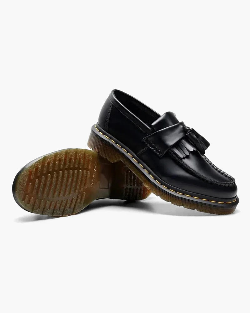 Classic Cuero Loafers - Negro