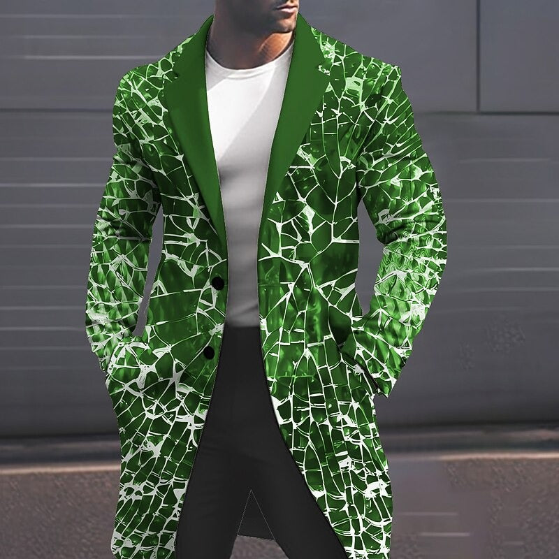 Chamarra Abstracta Nocturne Prestige - Verde
