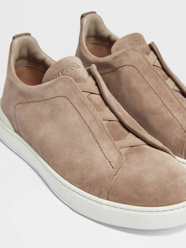 Triple Stitch Topo Gamuza Zapatillas