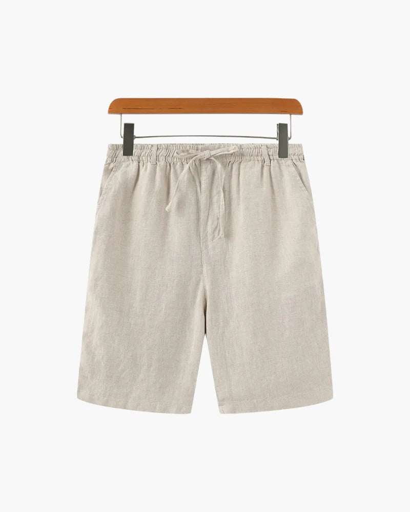 Shorts Linen Ease – Beige