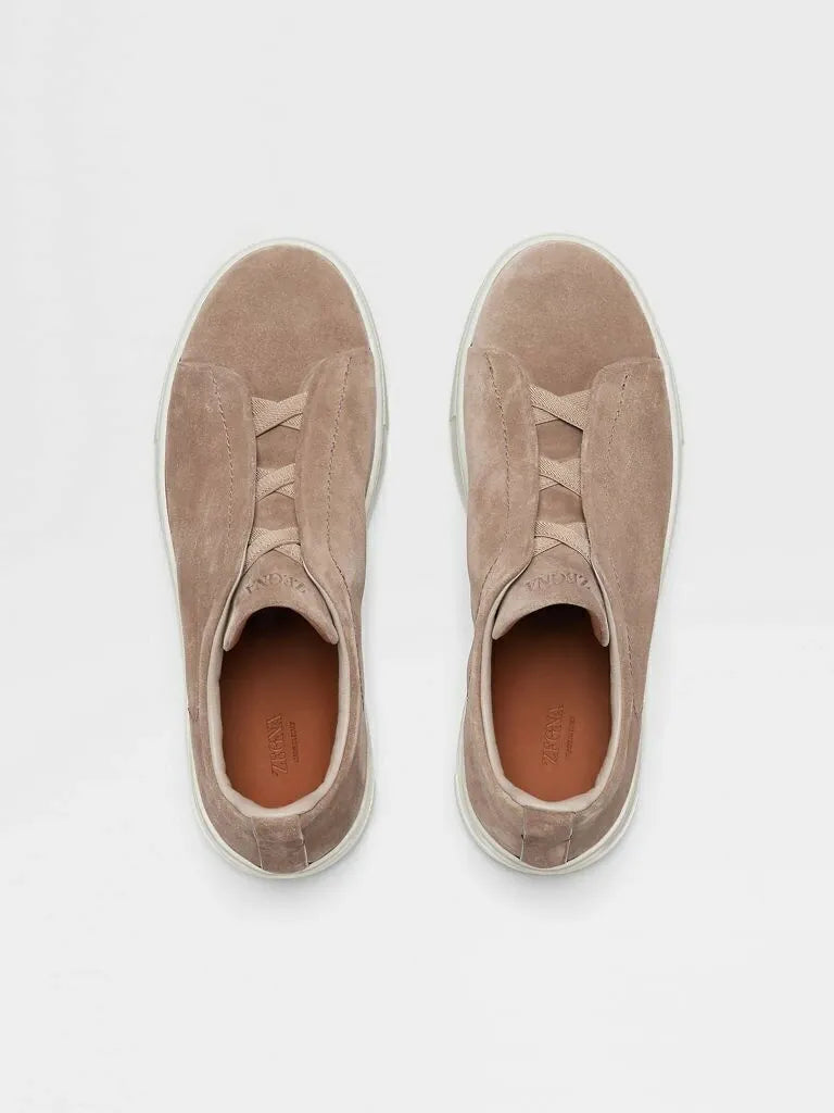 Triple Stitch Topo Gamuza Zapatillas