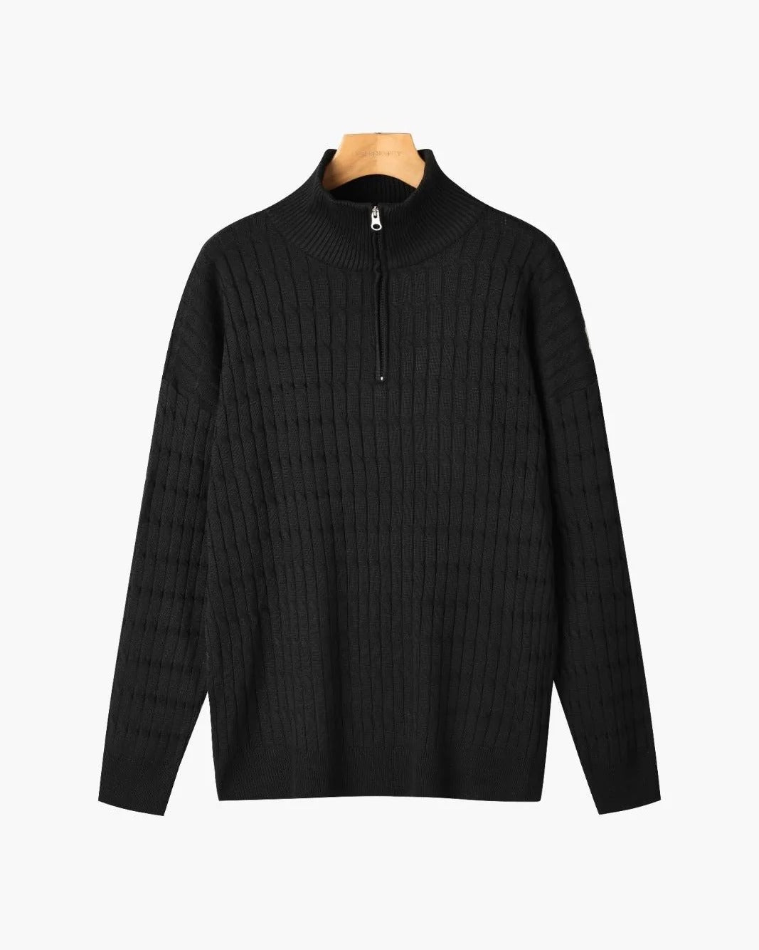 Suéter de Punto Half-Zip