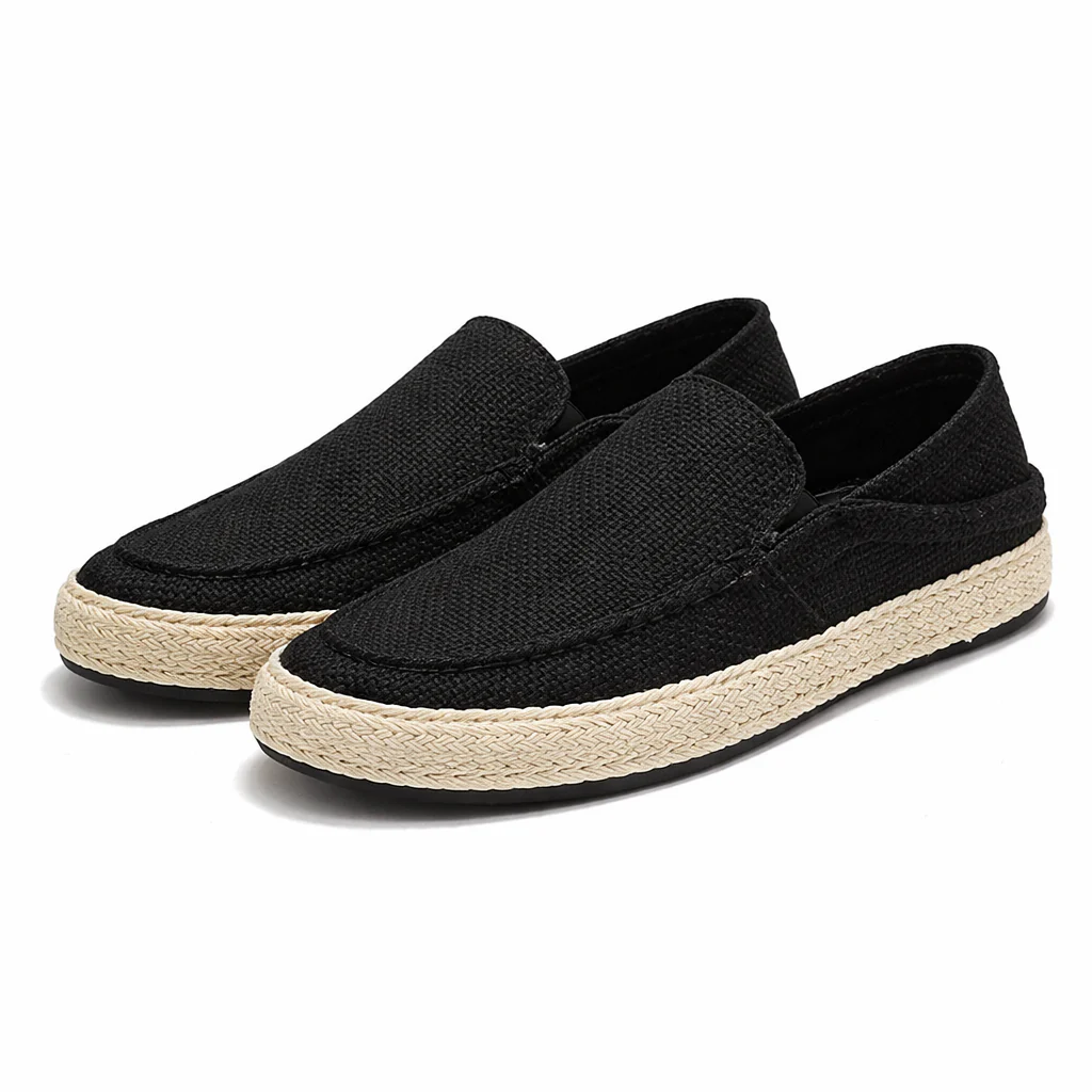 Mocasín Confort Texturizado - Gris