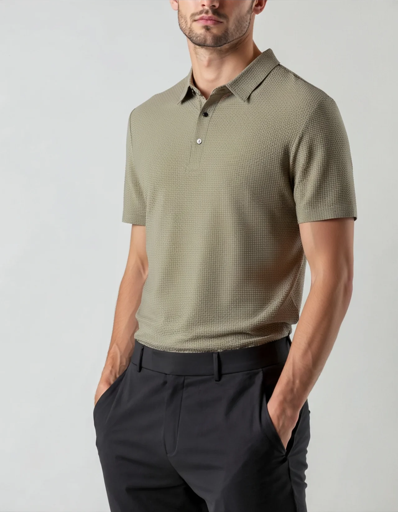 Polo AeroMesh - Verde claro