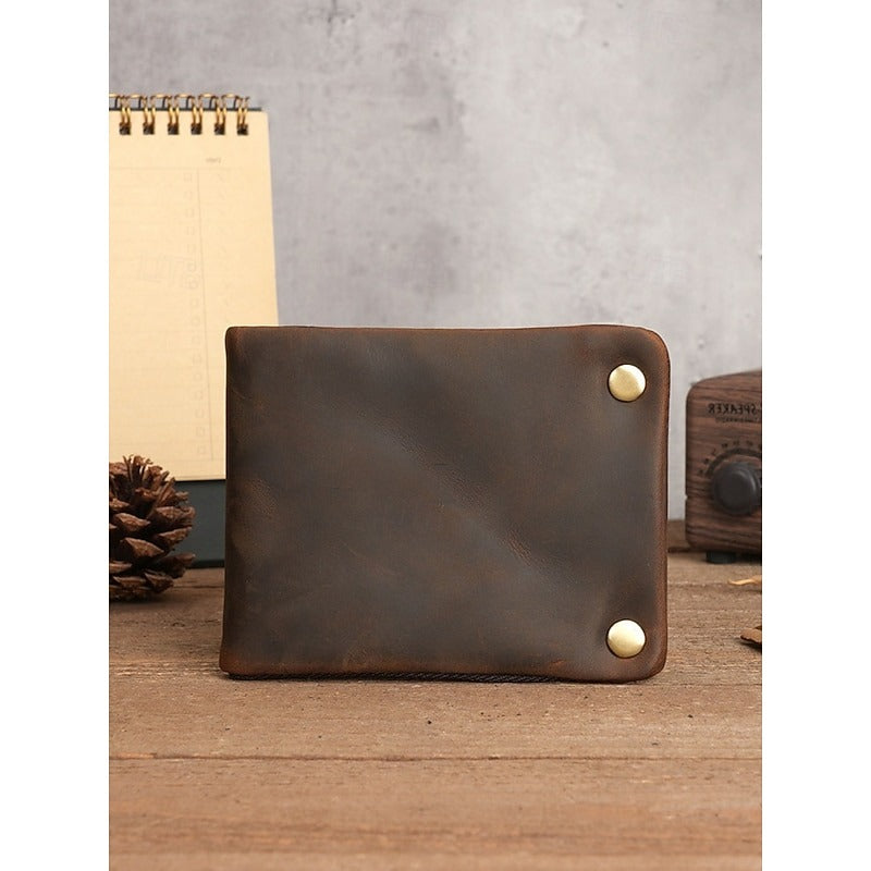 Cartera Vintage de Cuero - Negro 1
