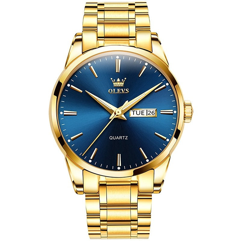 Reloj de Acero Minimalista - Negro