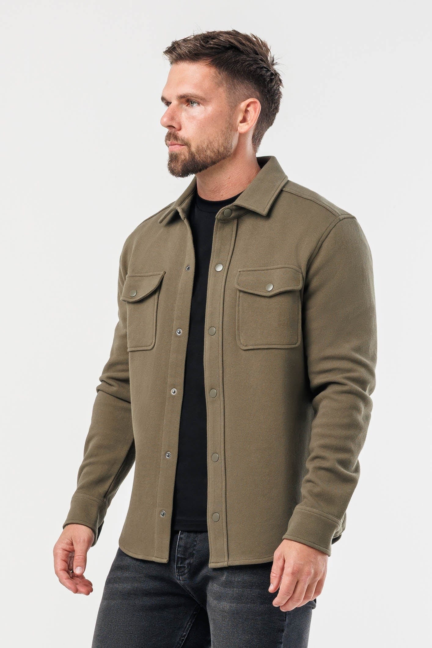 Chamarra Classic Cotton Signature - Caqui