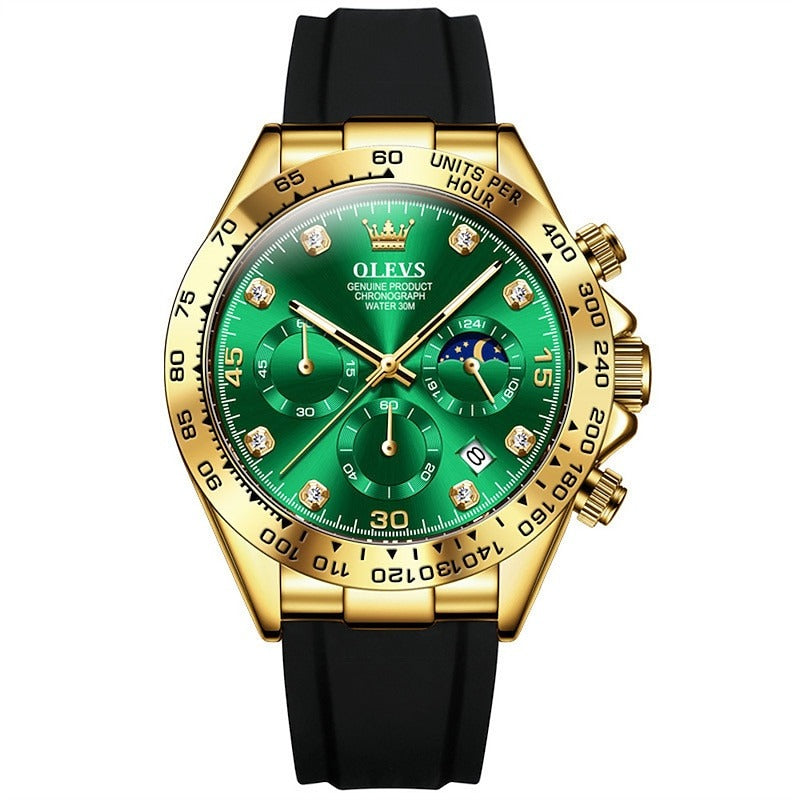 Reloj Cronógrafo Deportivo - Verde