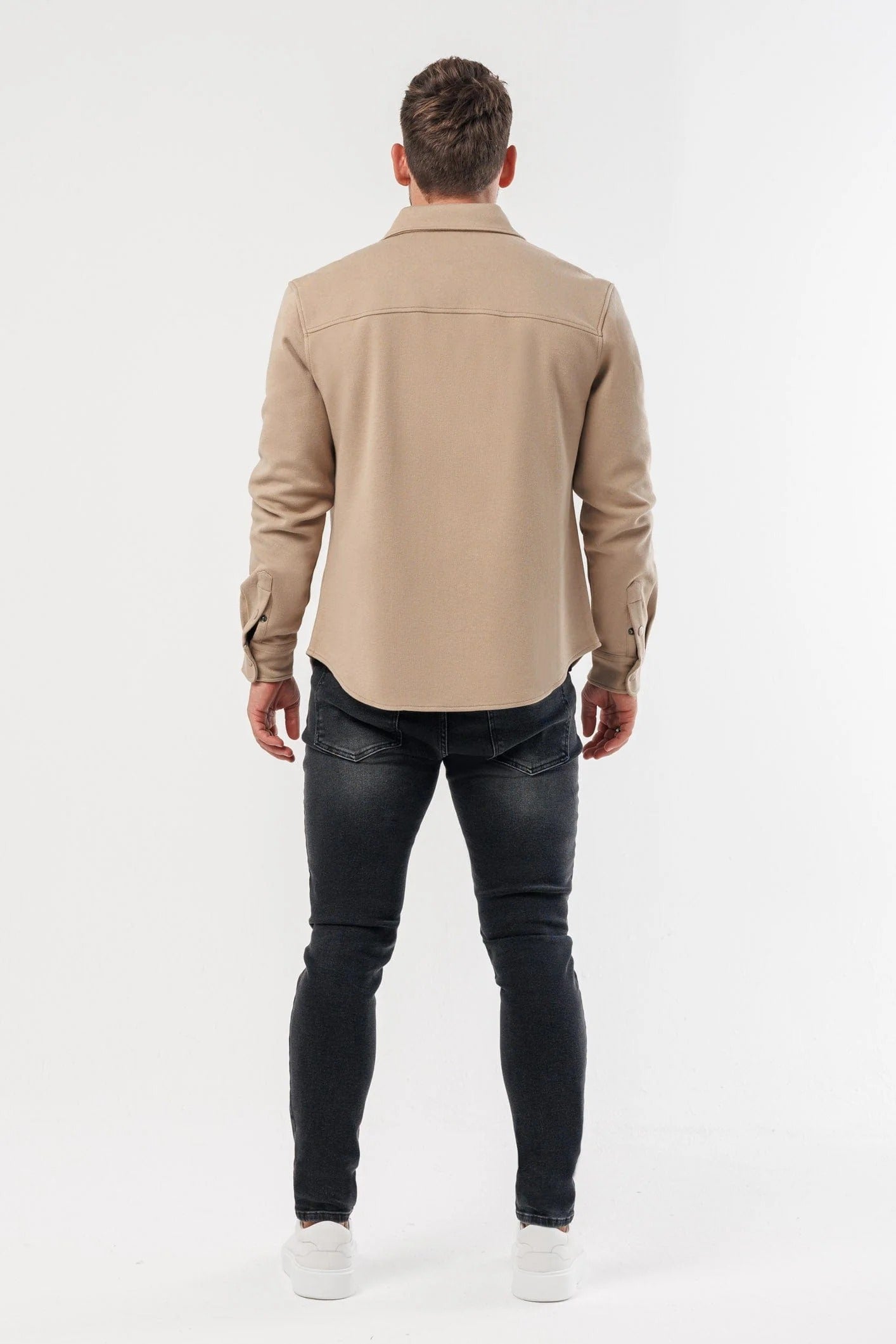 Chamarra Classic Cotton Signature - Beige