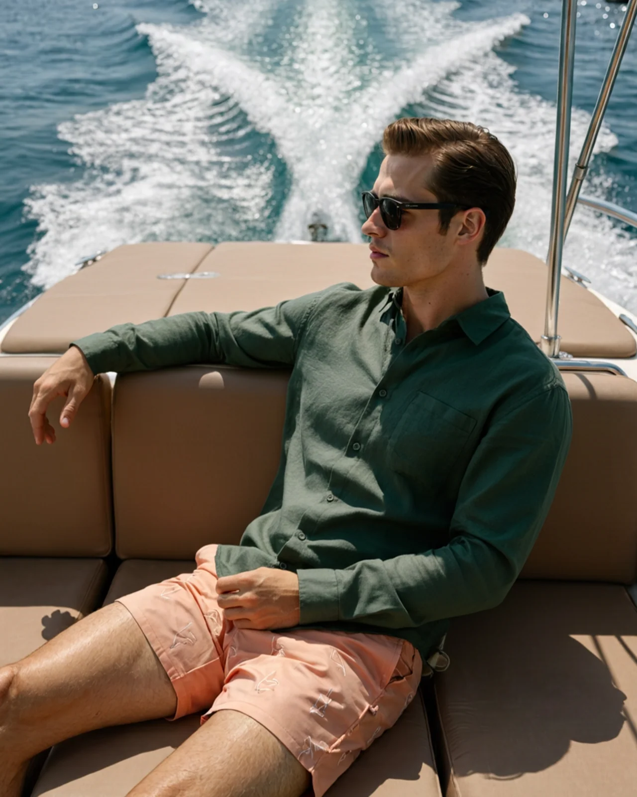Camisa Linen Breeze – Verde