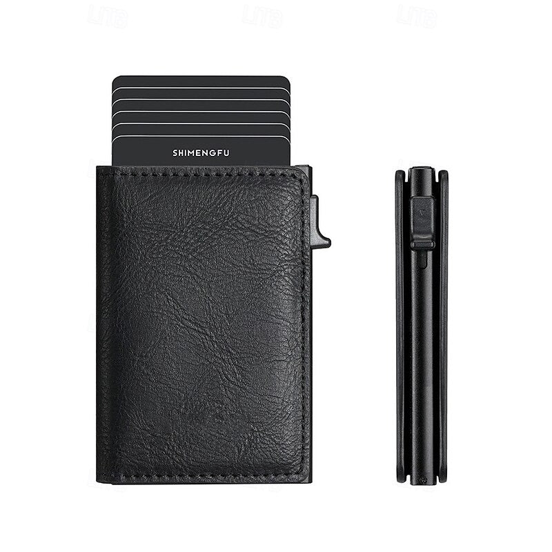 Cartera Minimalista RFID - Gris