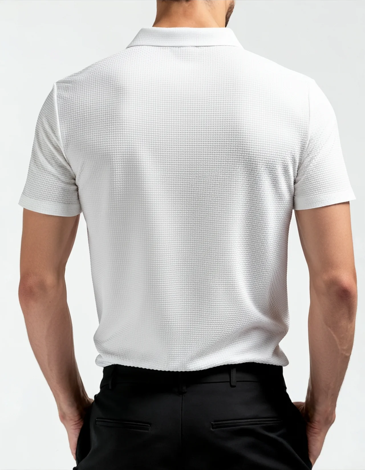 Polo AeroMesh - Blanco