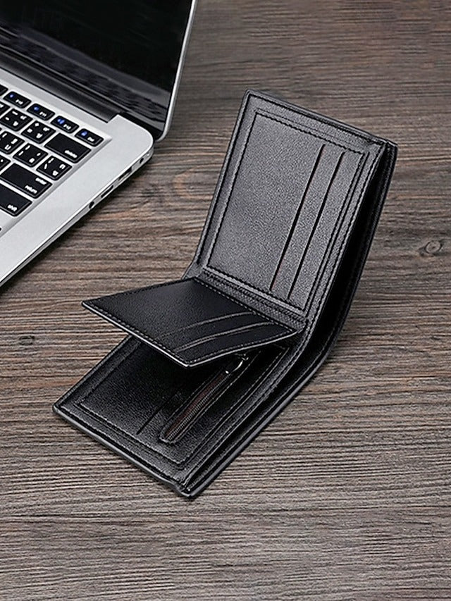 Cartera Retro Bifold - Café