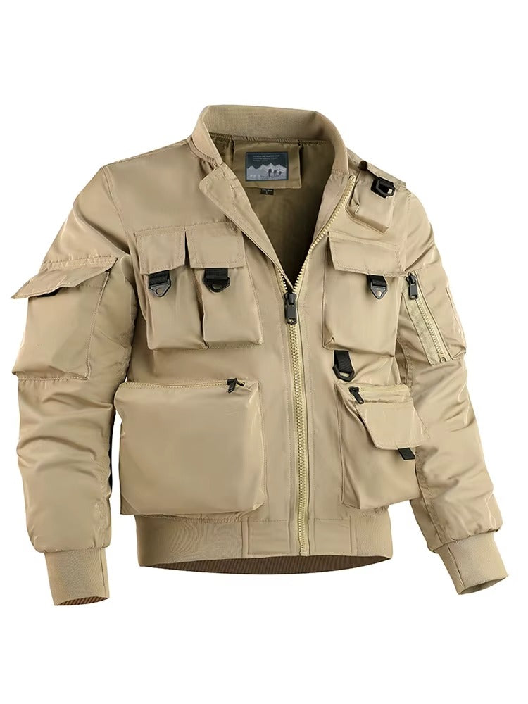 Chaqueta Táctica Multi Bolsillos - Negro