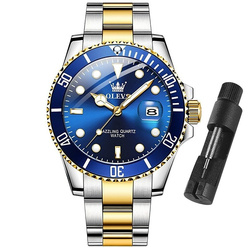 Reloj Deportivo de Acero - Verde