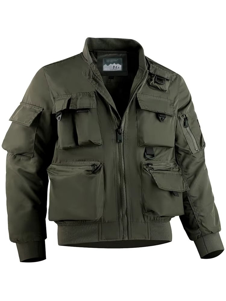 Chaqueta Táctica Multi Bolsillos - Negro