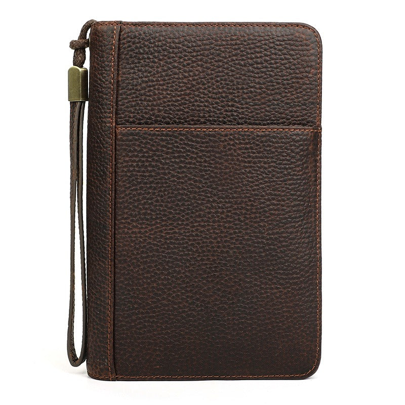 Estuche Organizador de Cuero para Puros y Accesorios de Viaje