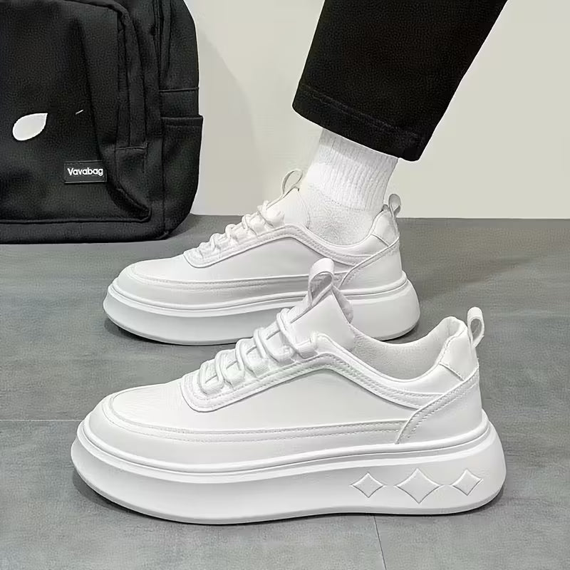 Tenis Plataforma - Blanco