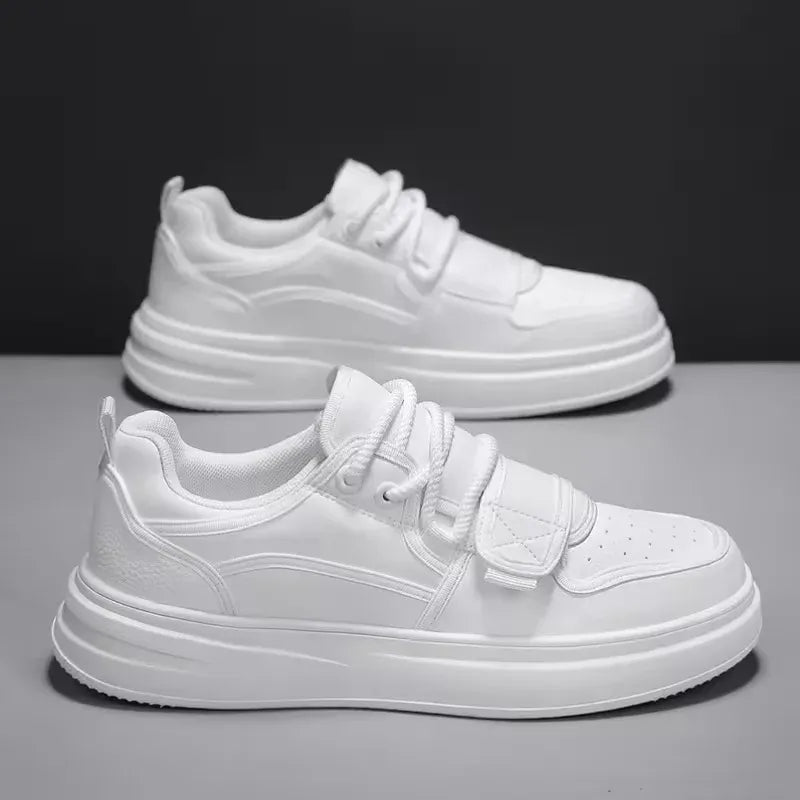 Tenis Urbanos Velcro - Blanco