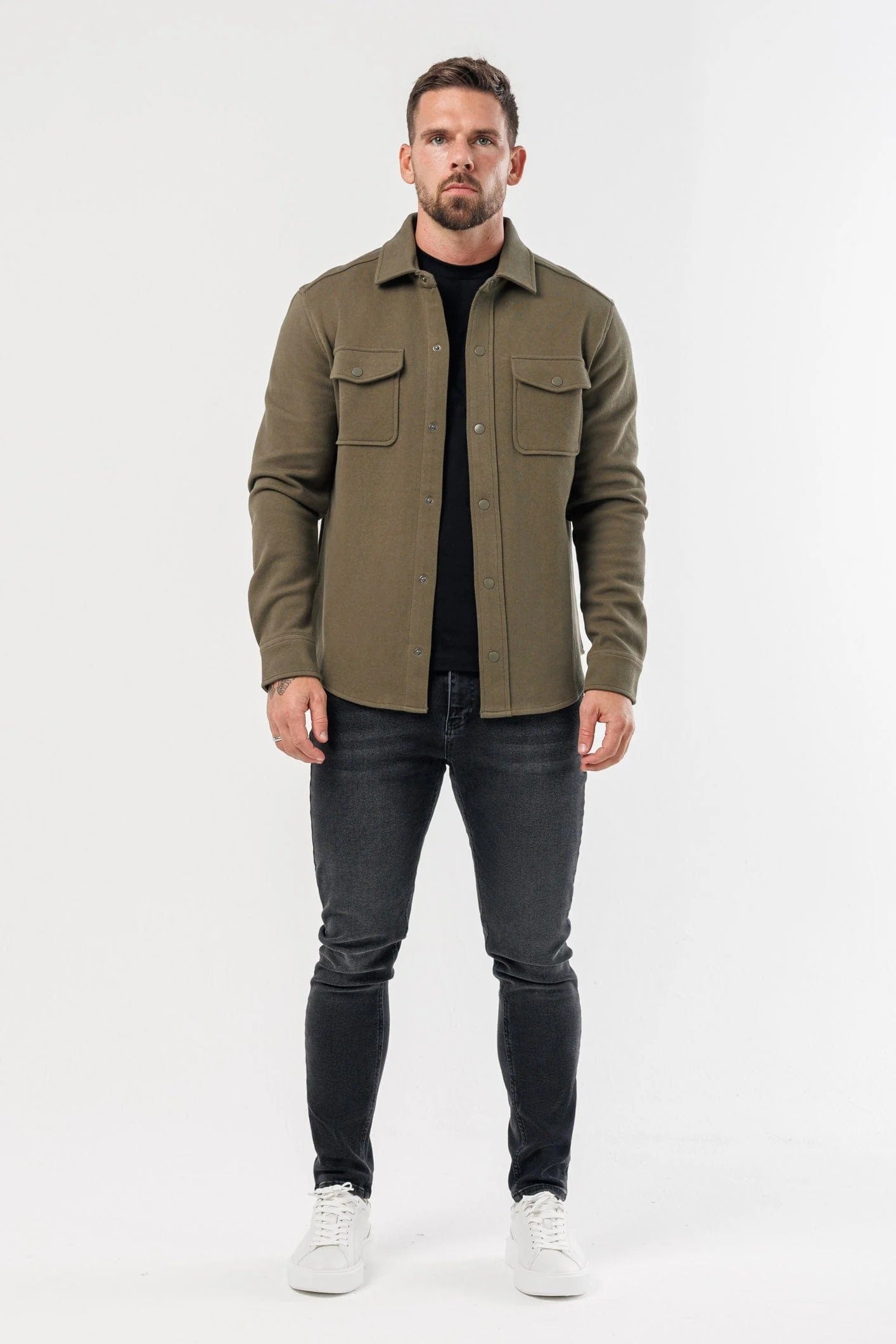 Chamarra Classic Cotton Signature - Caqui