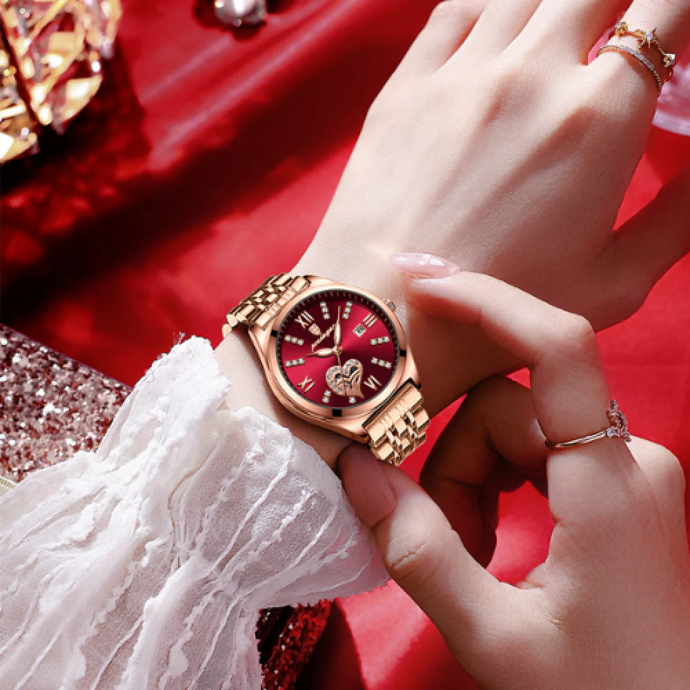 Reloj Luxe Scarlet Heart