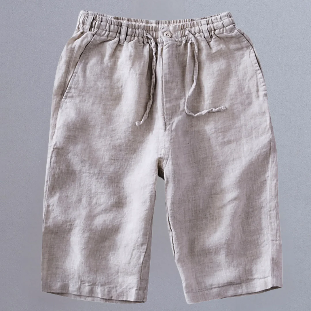 Shorts Lino Soft Coast - Negro