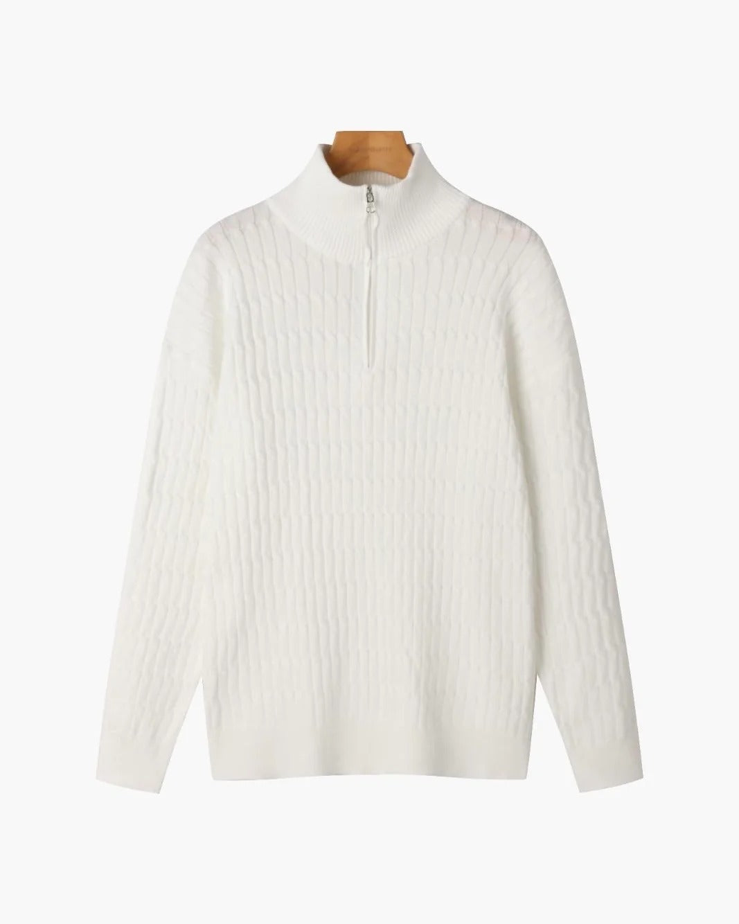 Suéter de Punto Half-Zip