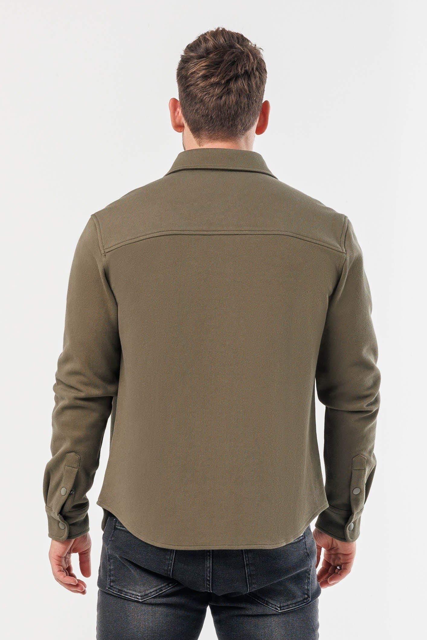 Chamarra Classic Cotton Signature - Caqui