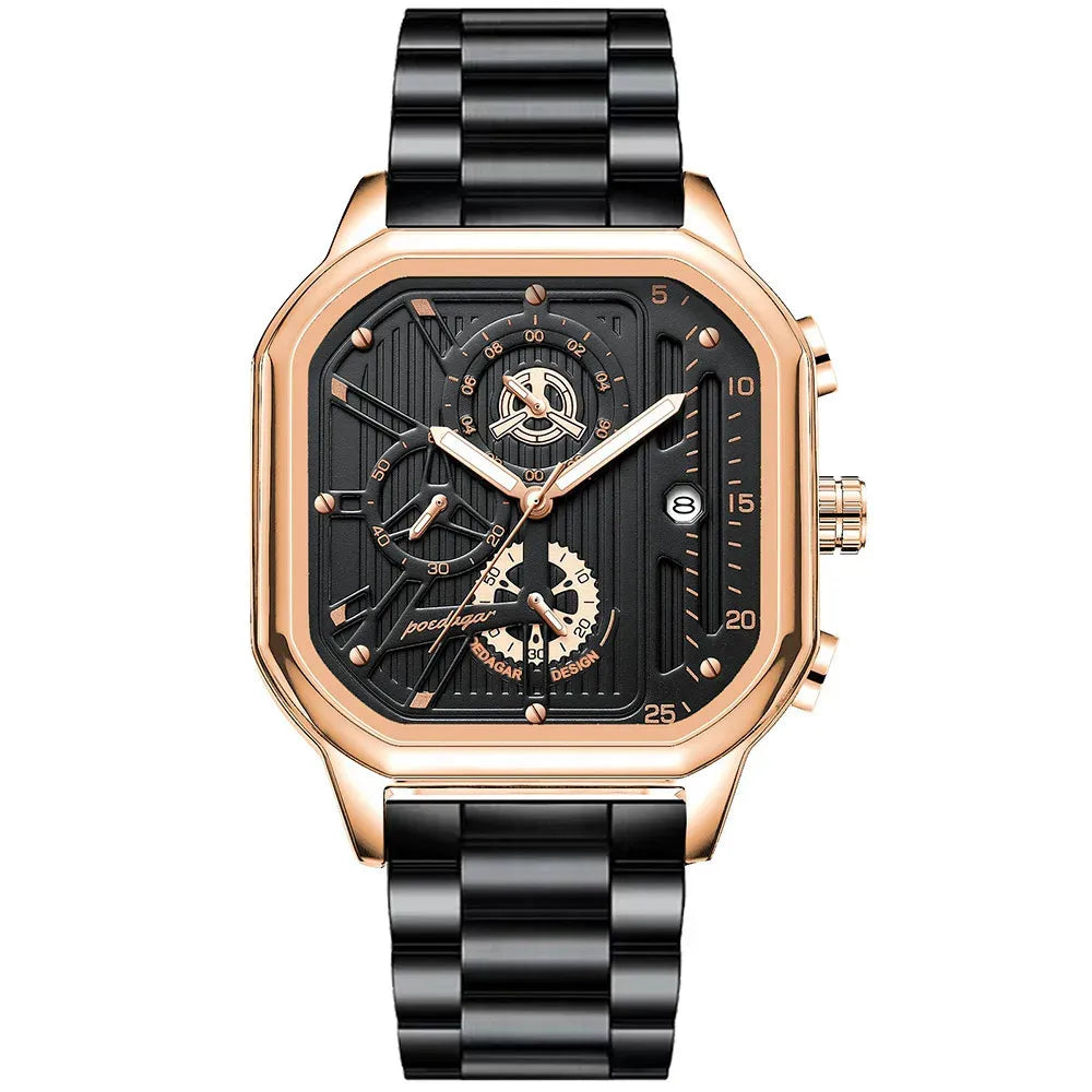 Reloj Cronógrafo Cuadrado Apex
