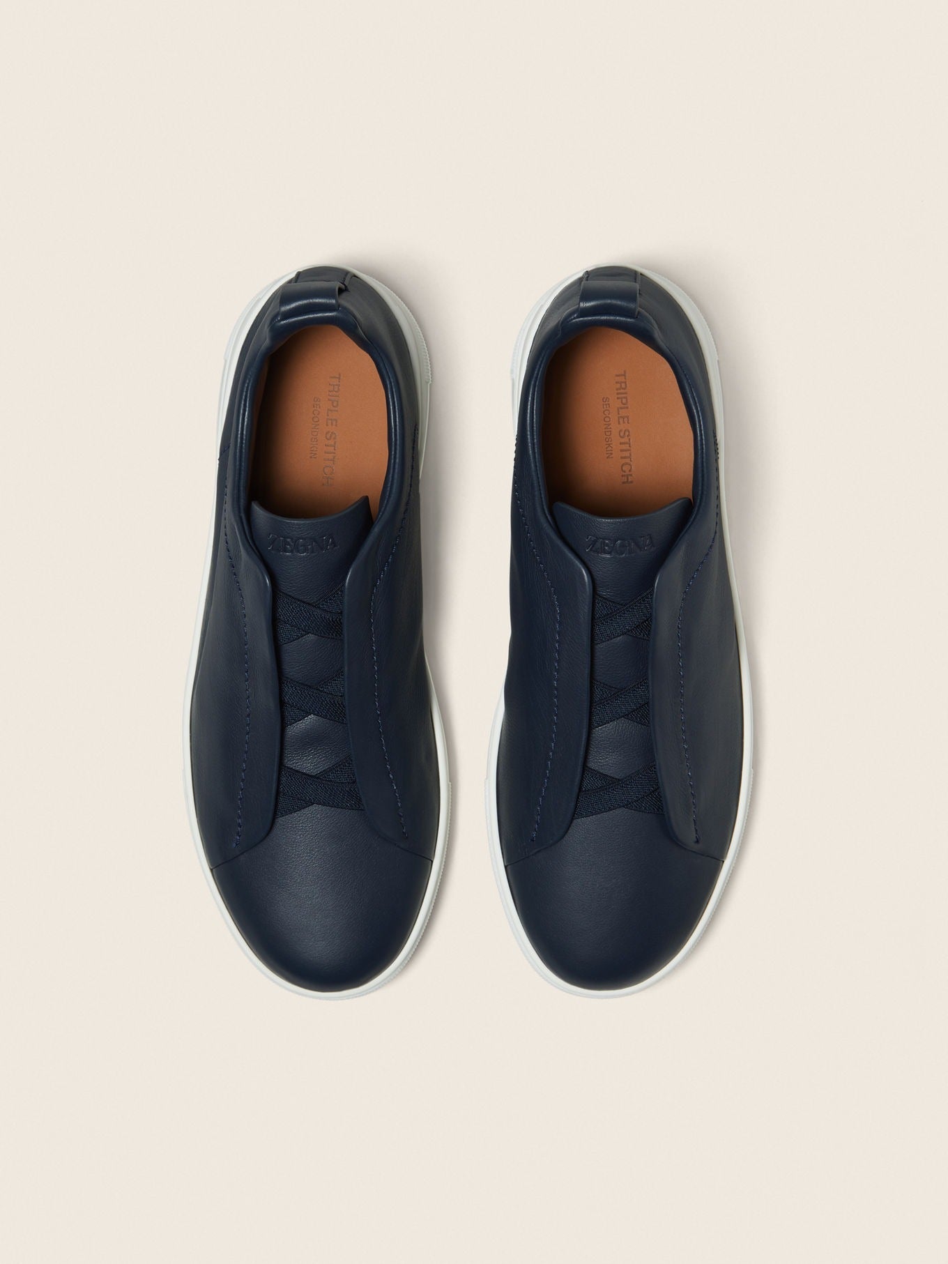 Triple Stitch SECONDSKIN Slip-On Zapatilla - Azul
