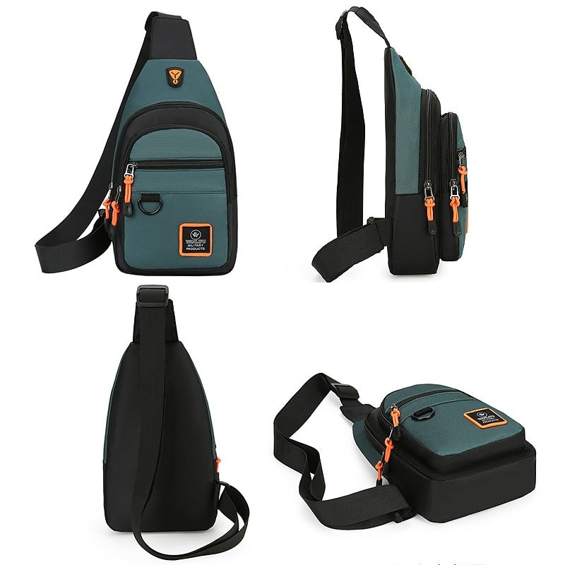 Bolsa Crossbody Repelente al Agua - Azul
