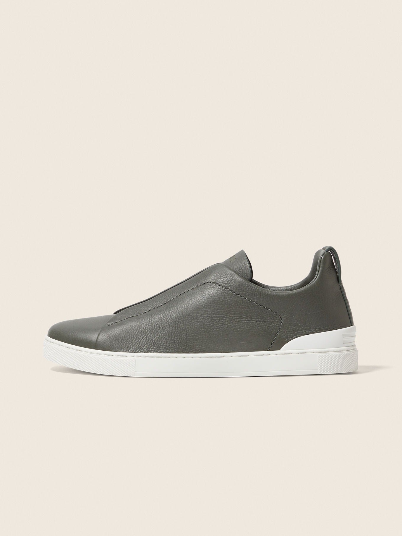 Triple Stitch SECONDSKIN Slip-On Zapatilla - Verde oliva