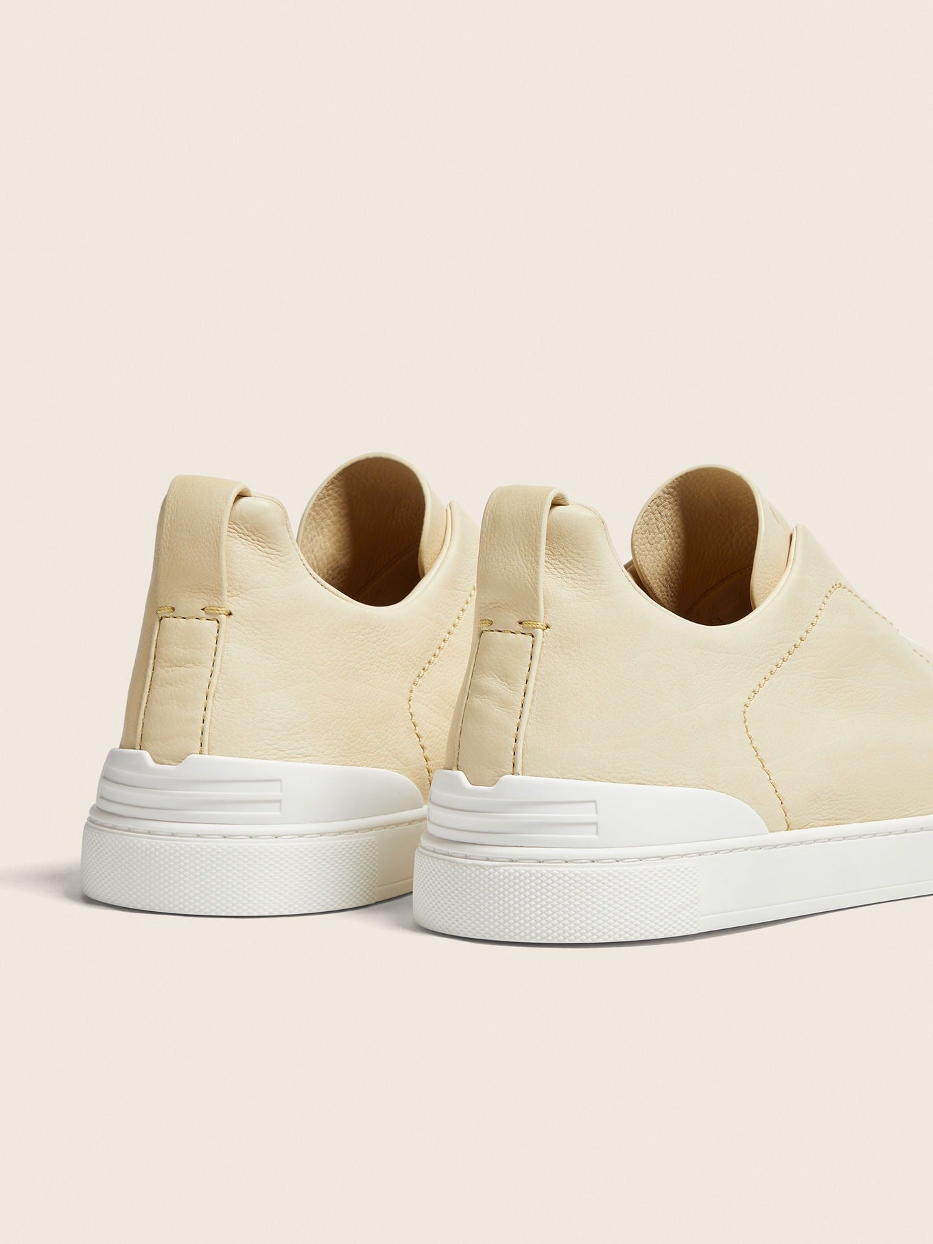 Triple Stitch SECONDSKIN Slip-On Zapatilla - Amarillo pastel