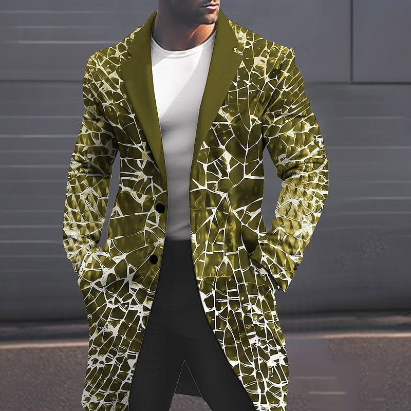 Chamarra Abstracta Nocturne Prestige - Dorado