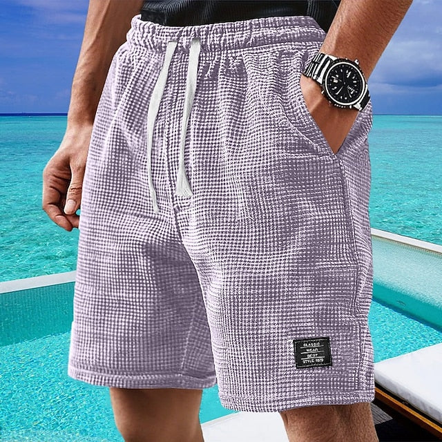 Short Brisa Texturizado con Cordón - Verde Claro
