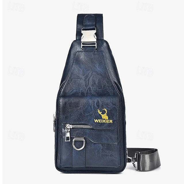 Bolsa Tiracolo Executive Multi Pocket - Gris