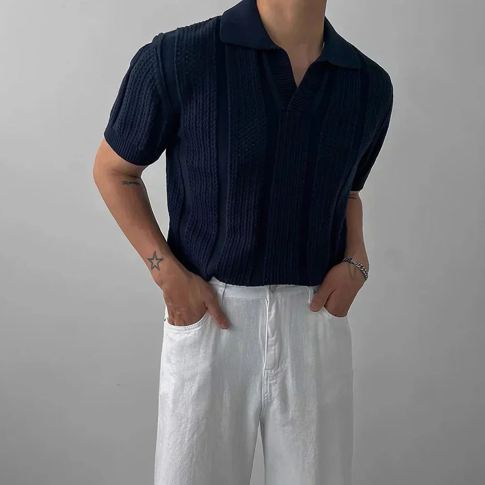 Polo de Punto Riviera – Azul
