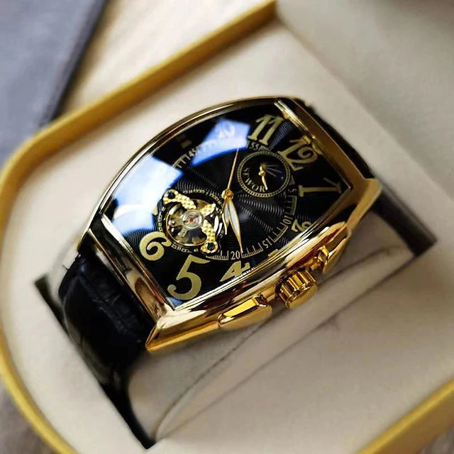 Reloj Imperial Automático - Marrón/Oro