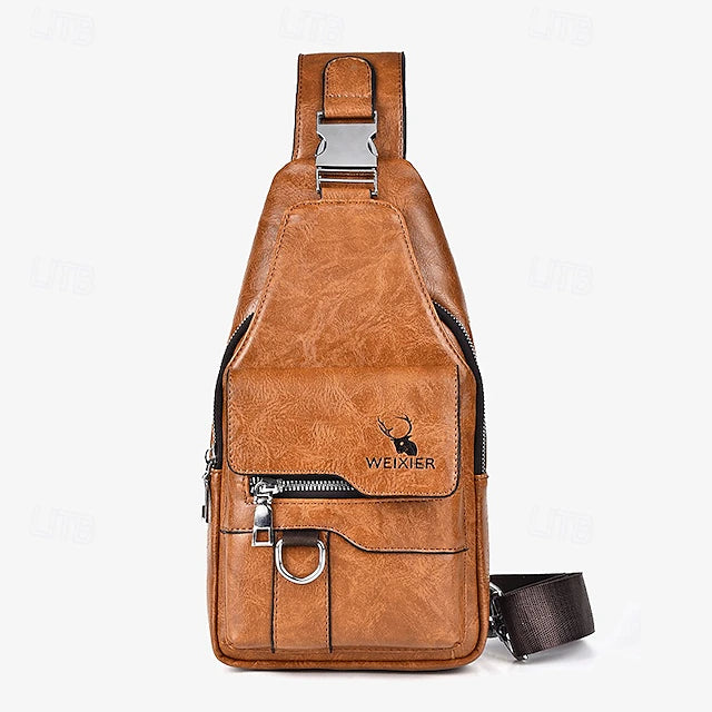 Bolsa Tiracolo Executive Multi Pocket - Blanco