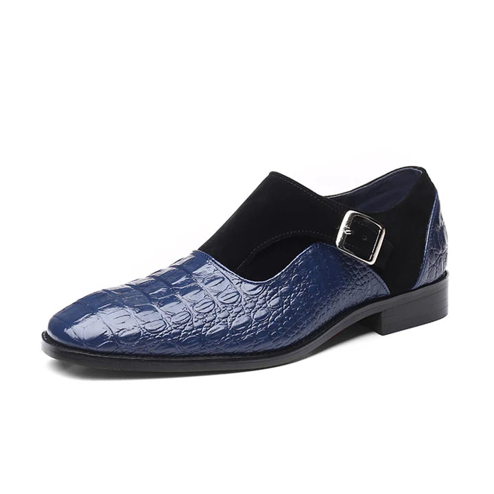 Tenis Monk Strap Croc Prestige - Rojo