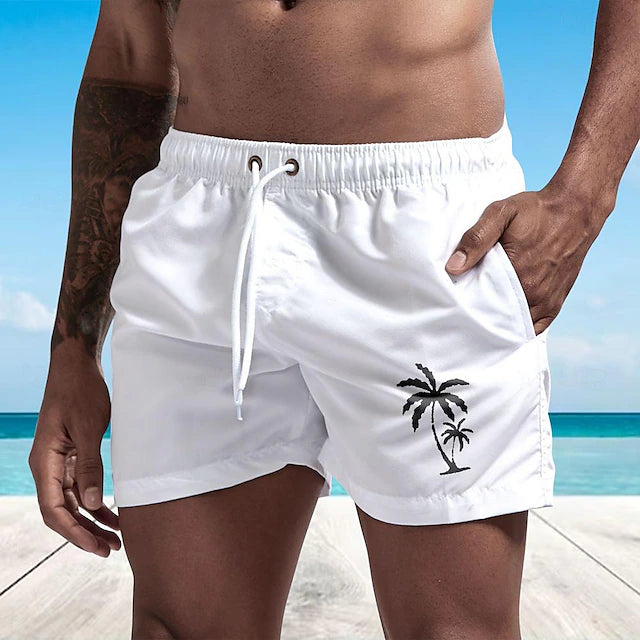 Short Swim Core con Cordón - Blanco