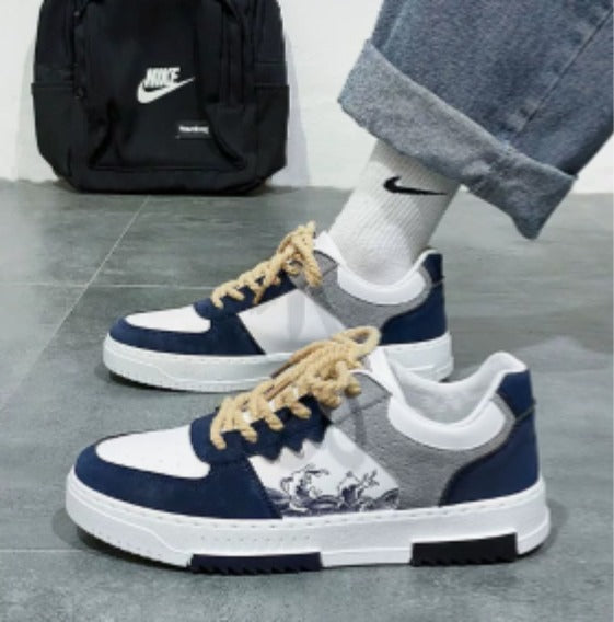 Tenis Urbanos Estilo Retro – Crema – Moraine