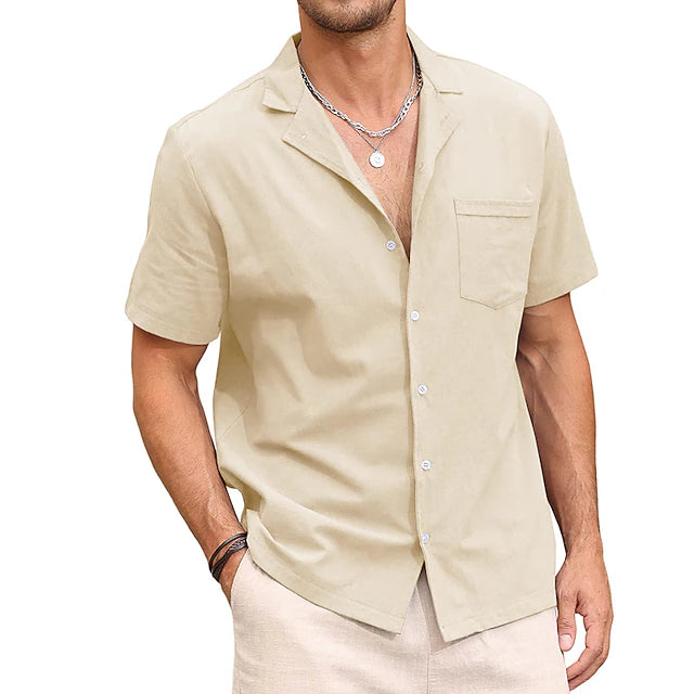 Camisa Brisa de Lino - Beige