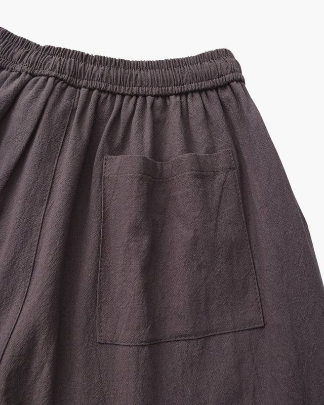 Shorts de Lino Lago – Gris